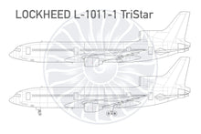 Lade das Bild in den Galerie-Viewer, #11 Whiteprint L-1011-1 TriStar