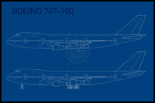 Lade das Bild in den Galerie-Viewer, #12 Blueprint 747-100