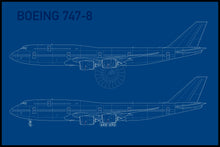 Lade das Bild in den Galerie-Viewer, #2 Blueprint 747-8i

